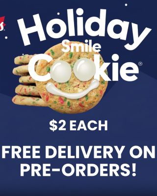 Pre-Order Holiday Smile Cookies