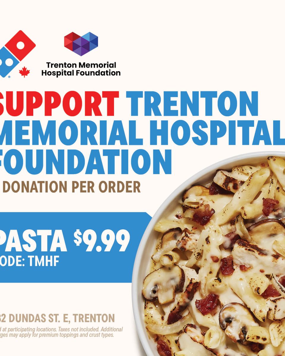 Domino's Pizza Trenton Pasta Fundraiser