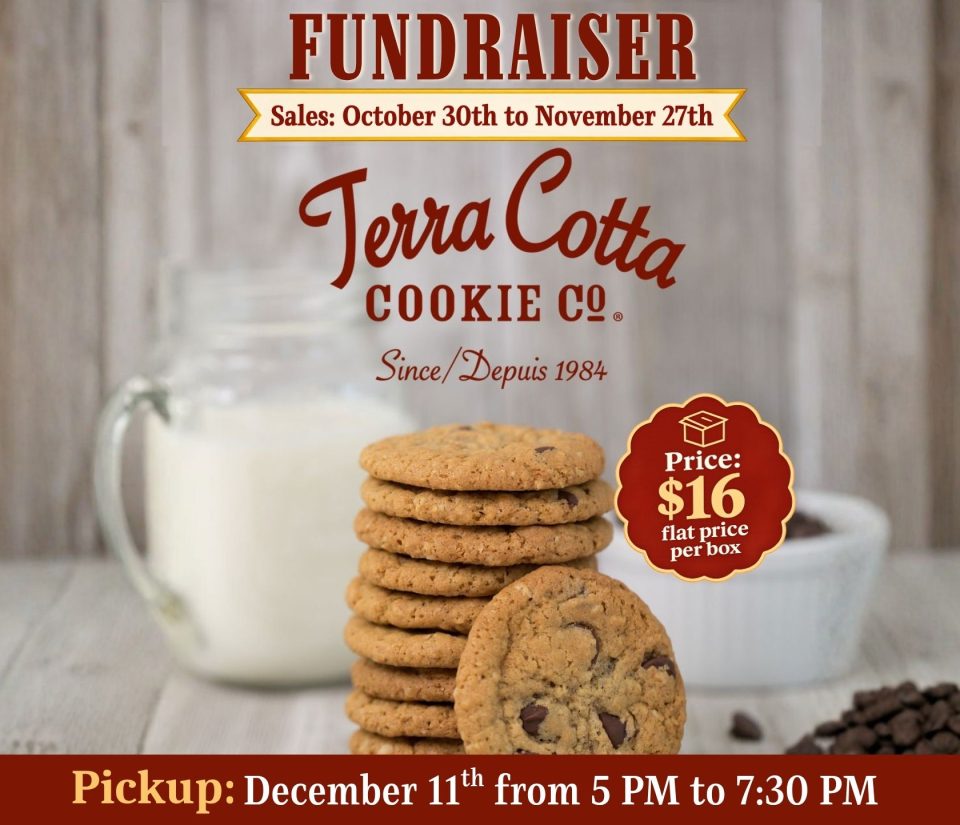 Terra Cotta Cookie Fundraiser